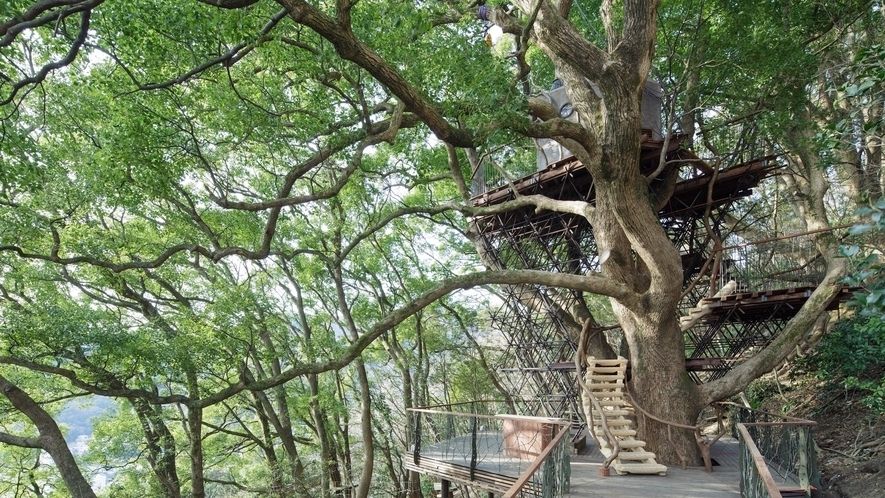 星野リゾート リゾナーレ熱海の森の空中基地のイメージ