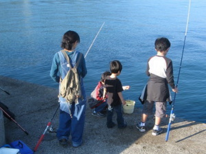 秋沢ホテルのファミリーフィッシングプラン