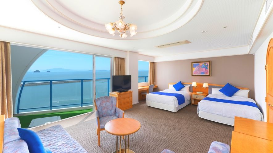 ホテルリマーニ|瀬戸内市牛窓の瀬戸内海が見える部屋