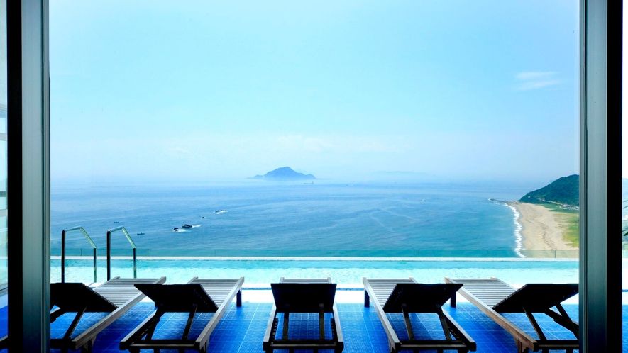 伊良湖オーシャンリゾートのインフィニティ露天風呂