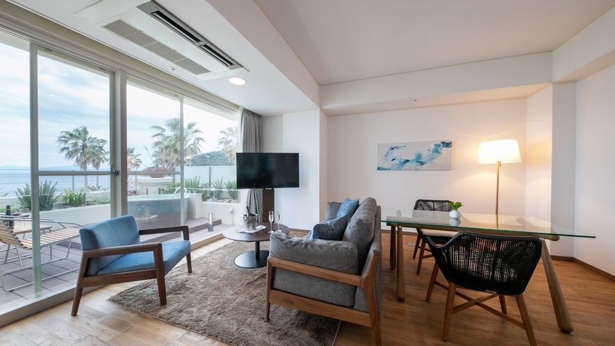 マリッサリゾート サザンセト周防大島のリゾート感ある露天風呂付き客室の画像