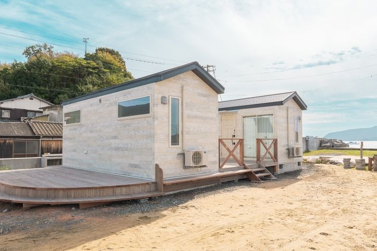 しお活HARBORのトレーラーハウスの画像