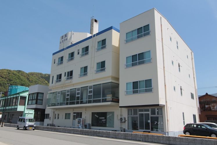 潮騒と磯料理の宿美浜レステル(沼津市戸田)外観