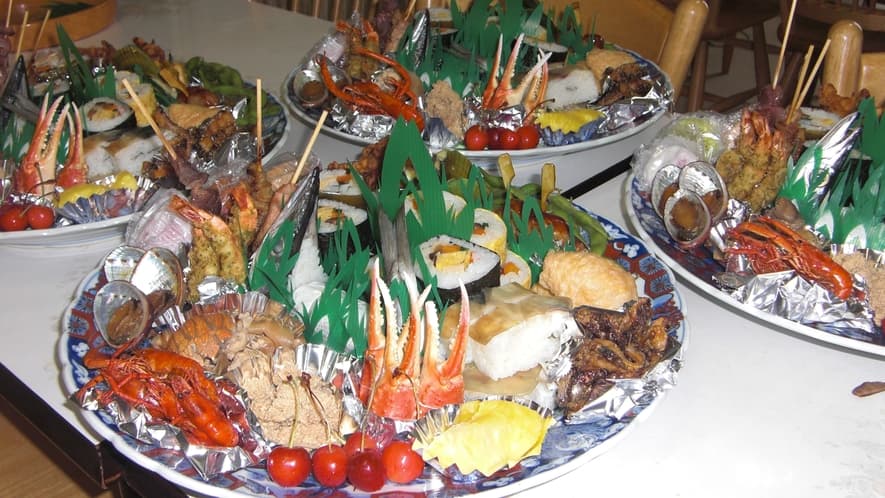 味彩の宿 南国のボリューム十分の料理