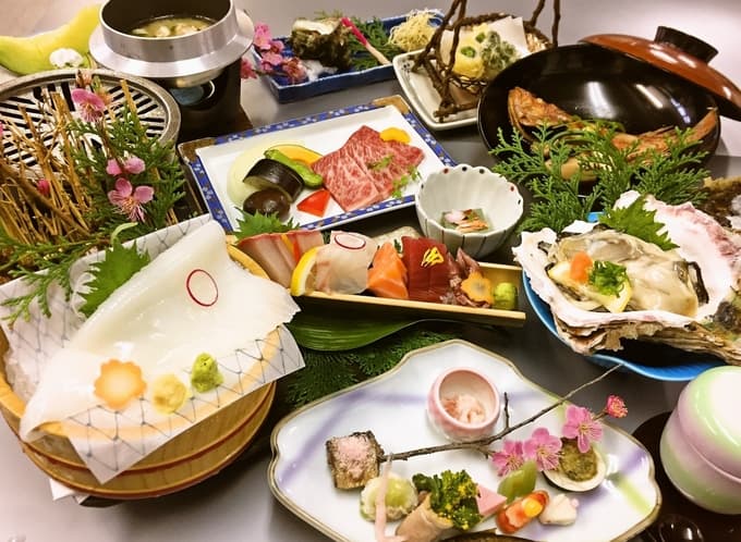 浜村温泉 魚と屋四大味覚会席