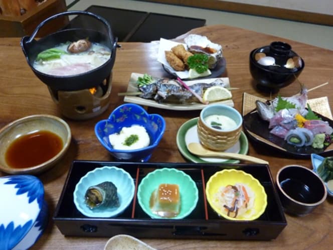湯の山温泉 森井旅館の滋味深い手作りの田舎料理