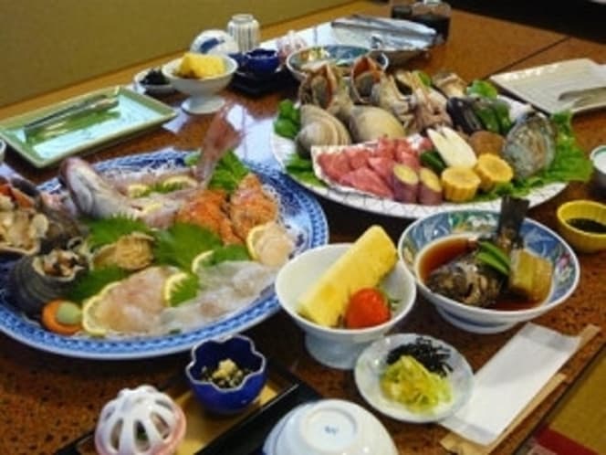 田舎の迎賓館 みさきの魚料理