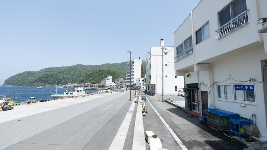 磯の宿 民宿 峯松外観