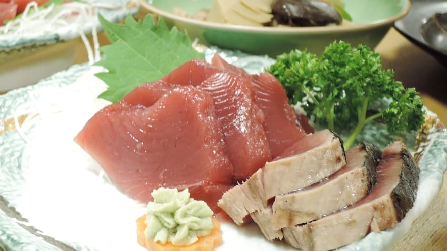 民宿吉田の三陸海鮮夕食