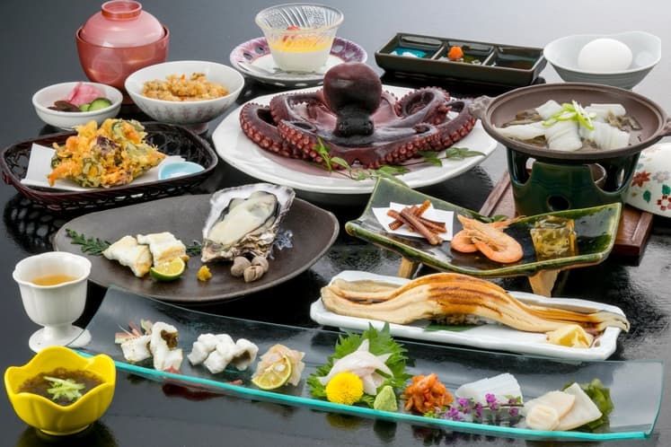 あなごの宿 三船亭の穴子料理フルコース