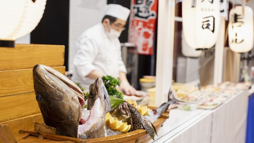 平戸たびら温泉 サムソンホテルの海鮮食べ放題
