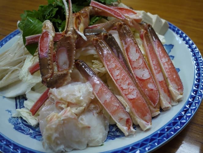 はわい温泉民宿鯉の湯満腹松葉かにプラン