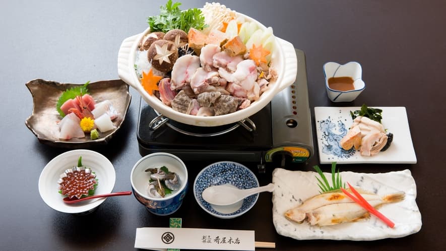 肴屋本店あんこう鍋プラン