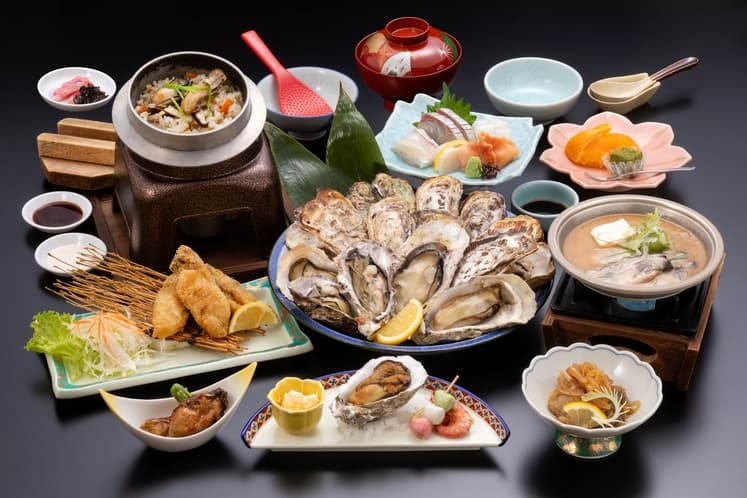 魚美味倶楽部美晴かき料理